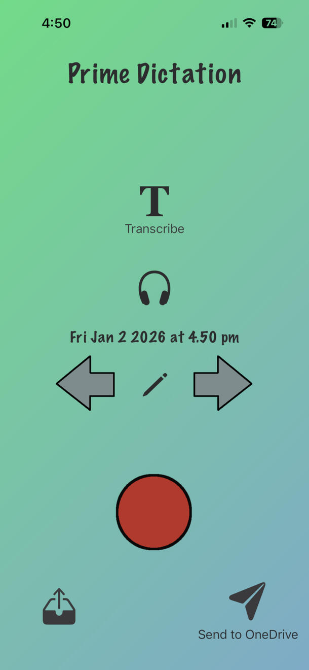 Prime Dictation Prime Dictation